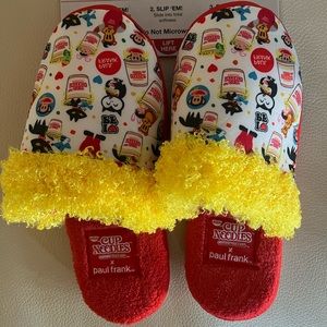 Paul Frank x Cup o noodles slippers